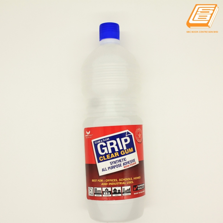 Unicorn - Grip Clear Gum - 1200ml - (06005)