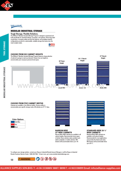 WILLIAMS Modular Industrial Storage