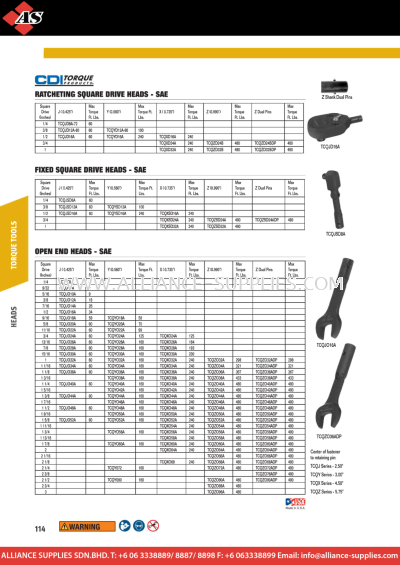 WILLIAMS Torque Heads