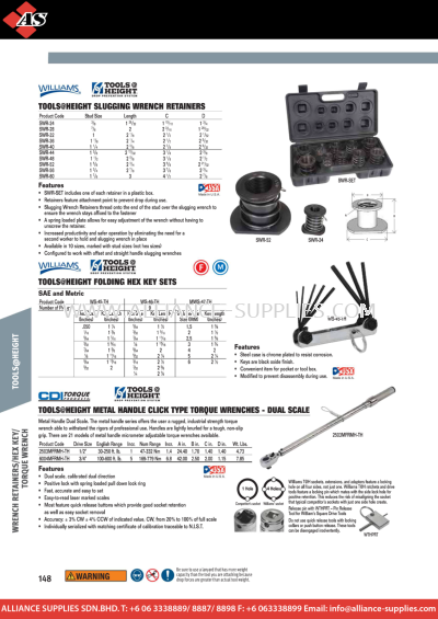 WILLIAMS Torque Wrenches