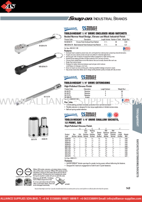  WILLIAMS Sockets and Drive Tools