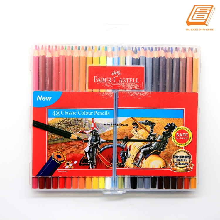 Faber-Castell - 48 Classic Colour Pencil - (115899)