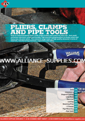 WILLIAMS Pliers, Clamps and Pipe Tools Intro