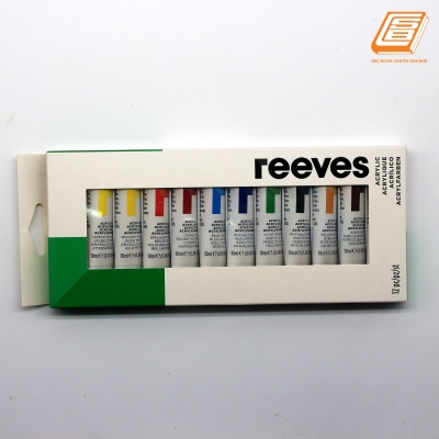 Reeves  Acrylic Colour Aquarella 12 artist Colours - (85092)