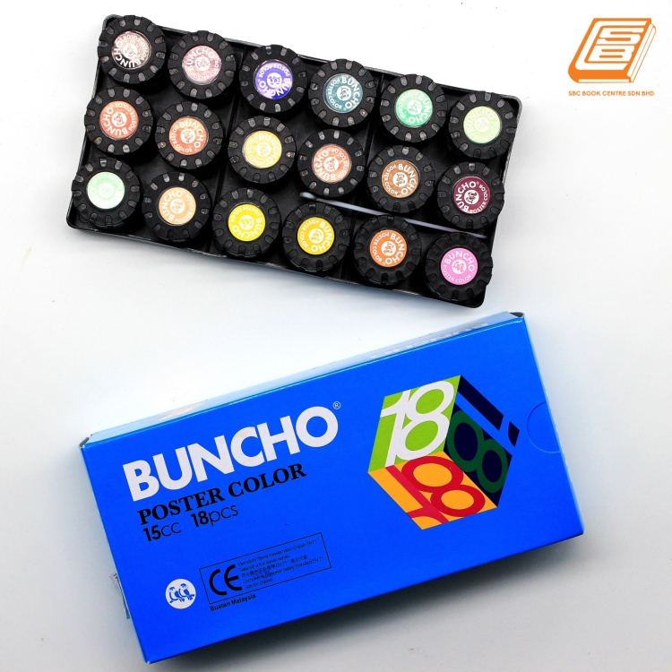 Buncho - Postel Colour - 15cc 18 pcs - (2172-18)