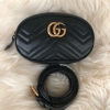 (SOLD) Gucci Full Leather Belt Bag in Black Gucci