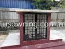 Grill Door (Pondok) Small Templer Grill Door