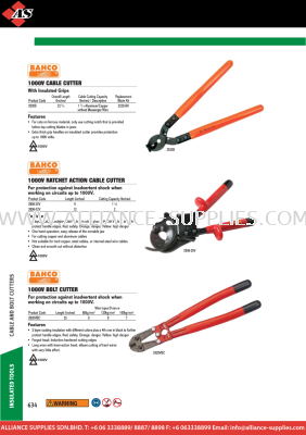  WILLIAMS Cable - Bolt Cutters
