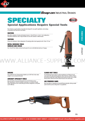 WILLIAMS SIOUX Tools - Specialty
