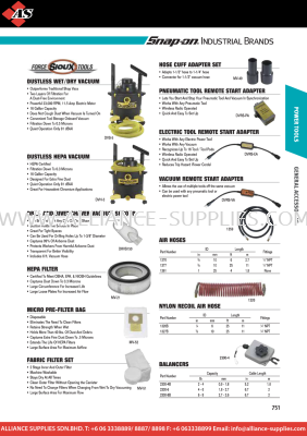  WILLIAMS SIOUX Force Tools - General Accessories
