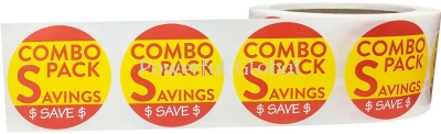 Combo Pack Grocery Market Food Stickers