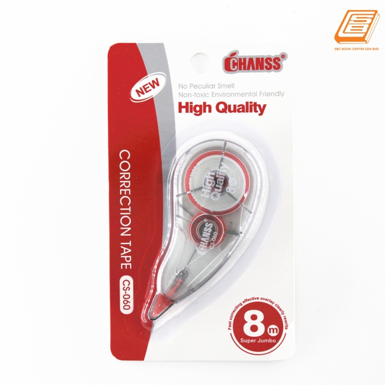 Chanss -  Correction Tape - 5mm x 8m (CS-060)