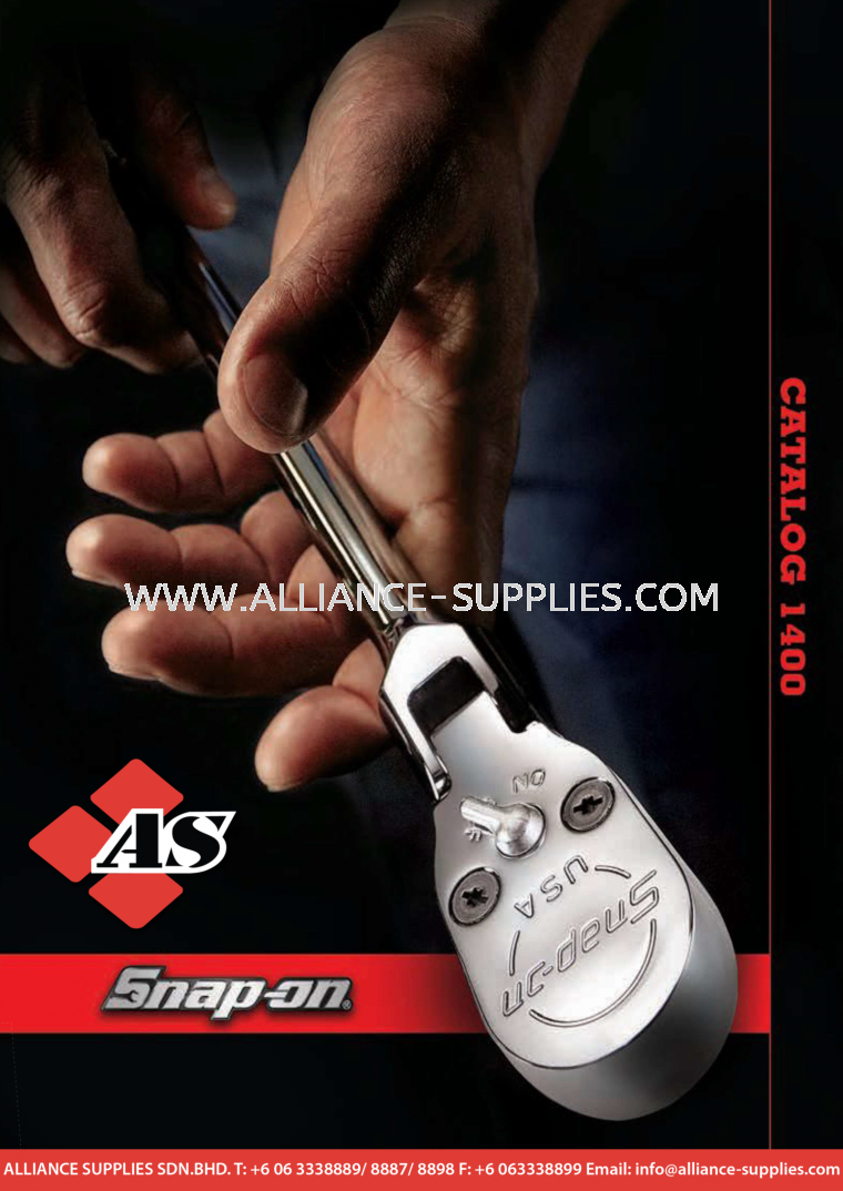 SNAP-ON CATALOG 1400 SNAP-ON Quick Reference SNAP-ON / WILLIAMS / SIOUX