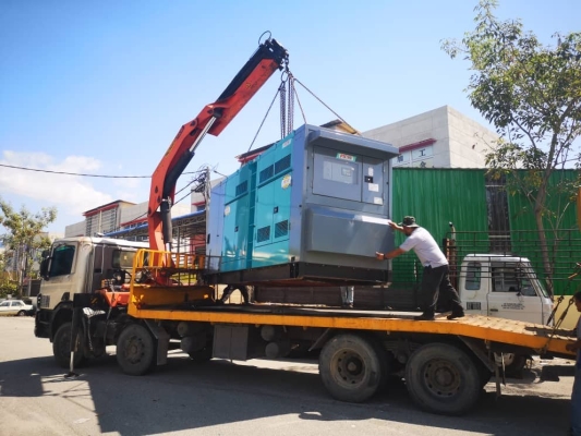 Genset Rental Unit 500KVA Project Petronas Rapid Phase 2 at Pengerang Johor