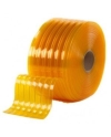 PVC STRIP CURTAIN CLEAR YELLOW RIBBED SIZE : 3MM x 300MM x 50MTR PVC Curtain Plastics Engineering