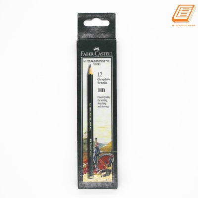 Faber-Castell - 9000 Graphite Pencil -HB - (HB-117100)