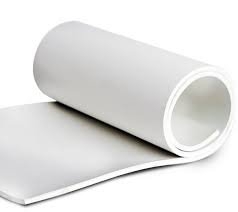 WHITE NEOPRENE RUBBER SHEET SIZE : 3MM THK x 1220MM x 10000MM