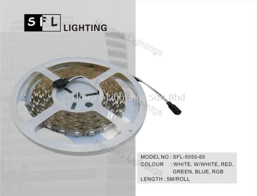 LED STRIP 5050/60 12V (DL/WW/RD/GN/BL/RGB) 