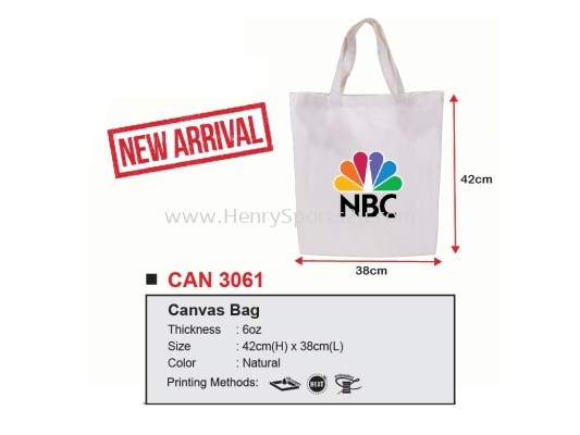 CAN3061 Canvas Bag