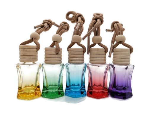 CAR PERFUME BOTTLE 6ML - GRADUAL COLOURED