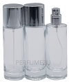 PERFUME BOTTLES (35ML) CLEAR SCREW NECK PERFUME BOTTLES