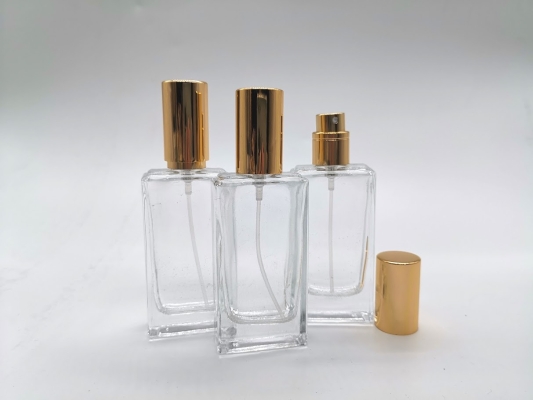 PERFUME BOTTLE (25ML) CLEAR SCREW NECK