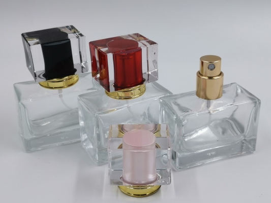 PERFUME BOTTLE (30ML) CLEAR SCREW NECK