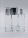 PERFUME BOTTLE (35ML) CLEAR SCREW NECK PERFUME BOTTLES