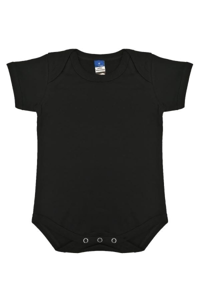 Basic Fully Combed Rompers (Black)