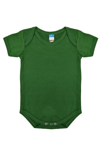 Basic Fully Combed-Rompers (Bottle Green)