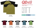 QD48 Quick Dry Ready Made T-Shirt