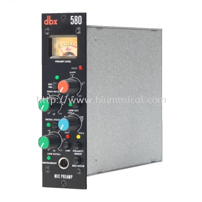 dbx 580 Mic Preamp - 500 Series