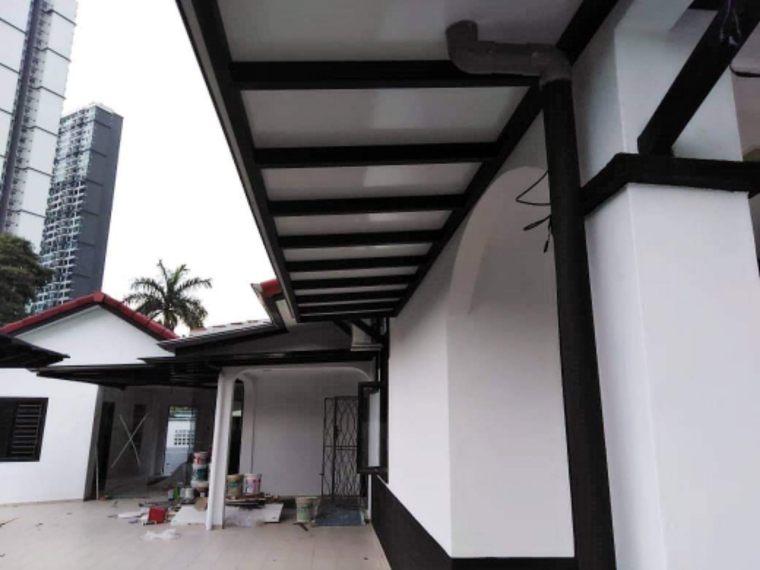 To supply & installation ACP awning