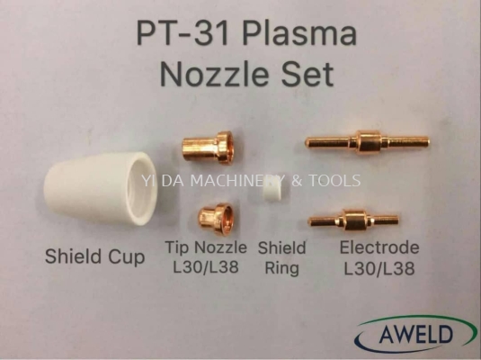 AWELD P31 NOZZLE SET ACCESSORIES