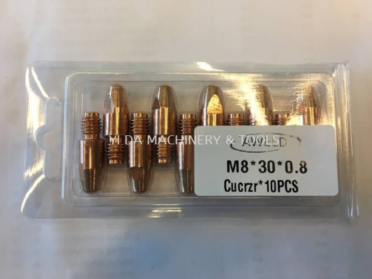 CONTACT TIP M8*30*0.8MM