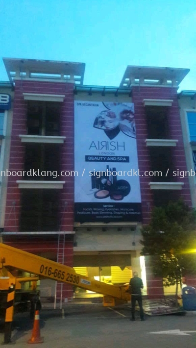 Ai Rish Giant Billboard signboard design at setia alam klang 