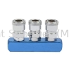 SMT STRAIGHT 3 WAY COUPLER SMT Coupler Push In Fitting / Brass Fitting / Ouick Coupler