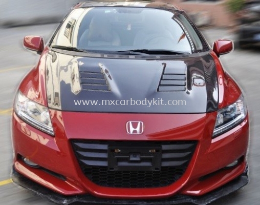 HONDA CRZ JS RACING CARBON HOOD BONNET 