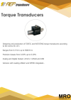 Torque Transducers Intro Torque Transducers AEP TRANSDUCERS