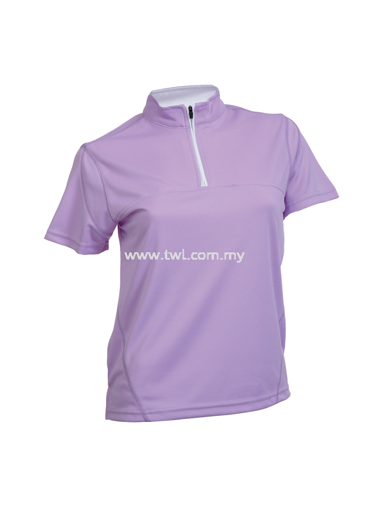 QD21- Female Collar Zip Sport 