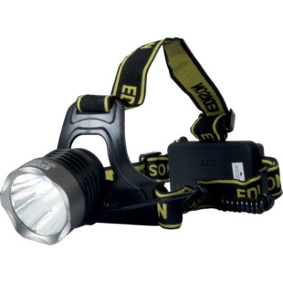 ALUMINIMUM RECHARGEABLE HEAD TORCH-EDI9045080K