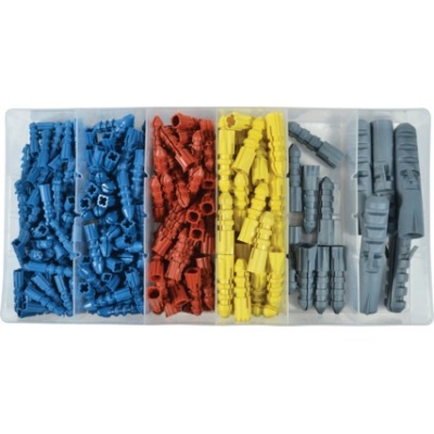 20 PCE WALL ANCHOR ASSORTMENT 6 SIZES KIT-SEN6152400K