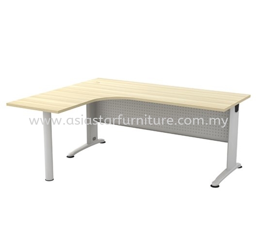 BERLIN L-SHAPE WRITING OFFICE TABLE/DESK - L-Shape Office Table Banting | L-Shape Office Table KL-Kuala Lumpur-Malaysia | L-Shape Office Table PJ-Damansara-Selangor-Malaysia | L-Shape Office Table Taman OUG