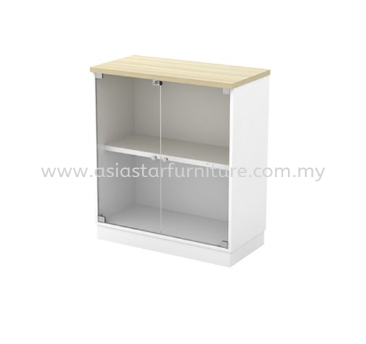 BERLIN KABINET PEJABAT RENDAH BERPINTU KACA   - 11.11 Crazy Sale Filing Cabinet | Filing Cabinet Taman Tun Dr Ismail | Filing Cabinet Bukit Damansara | Filing Cabinet Bangsar