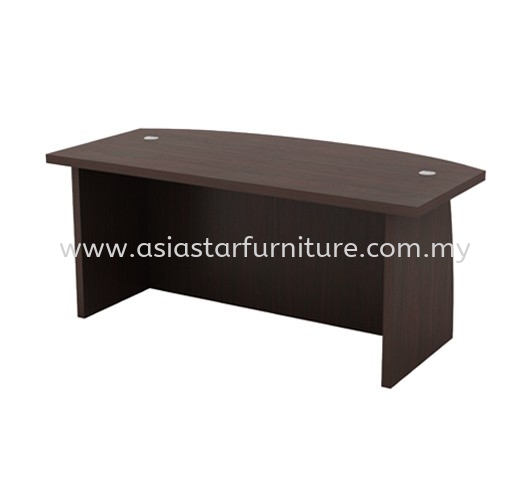 QAMAR EXECUTIVE DIRECTOR OFFICE TABLE C/W WOODEN BASE - Top 10 Best Design Director Office Table | Director Office Table Ampang Point | Director Office Table Imbi | Director Office Table Pudu