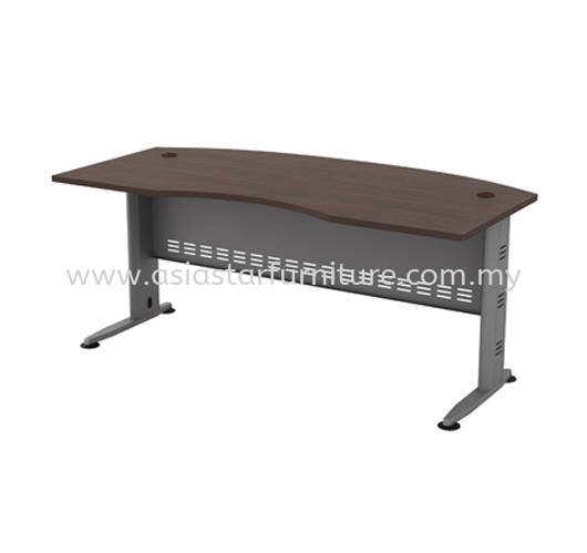 QAMAR EXECUTIVE WRITING OFFICE TABLE/DESK - Office Table Bandar Bukit Raja | Office Table Bandar Bukit Tinggi | Office Table Selayang | Office Table Rawang