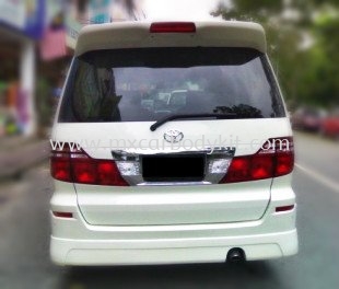 TOYOTA ALPHARD 2002 -2007 FABULOUS STYLE DESIGN REAR SPOILER