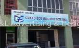 GI Metal Signboard GI / Polycarbonate Signboard