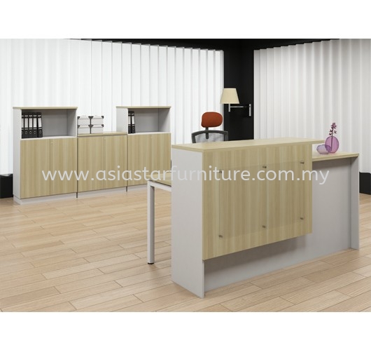 MUPHI RECEPTION COUNTER OFFICE TABLE - Reception Counter Office Table Taman Connaught | Reception Counter Office Table Port Klang | Reception Counter Office Table Sri Hartamas | Reception Counter Office Table Mont Kiara