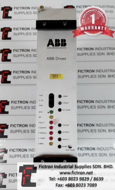 ABB DKR-E 0601 GAT 5429B940001 Servo Drive SUPPLY REPAIR MALAYSIA SINGAPORE INDONESIA USA